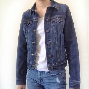 EUC OLD NAVY Dark Wash Denim Jacket